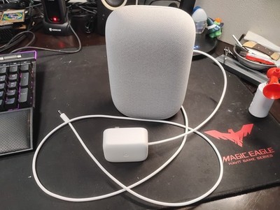 Google Nest Audio Smart Speaker Chalk White