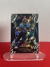 2025 Panini Select - Concourse Tony Pollard #25 Zebra Prizm Case Hit 