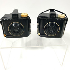 Lot Of 2 Vintage 1940's Baby Brownie Special Bakelite Camera Eastman Kodak USA