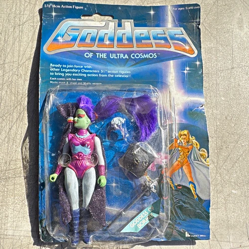 Lucky Bell Ultra Cosmos Goddess of Dorite 5.5in Action Figure Boxed w/ Shield - product listing photo