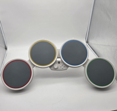 Nintendo Wii Rock Band Harmonix Wired Drum Set 19092 No Stand Works