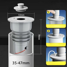 Silicone Drains Sewer Pipe Sealing Ring anti Odor Sewer Seal Stopper Shower Floo