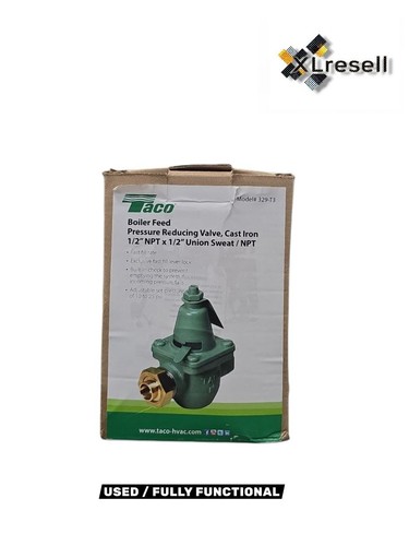 Taco Boiler Feed 1/2" NPT x 1/2" Union Sweat / NPT Cast Iron Pressure