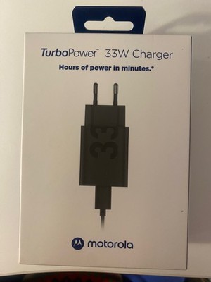 Original Motorola Turbopower 33 W USB to Wand, Ladegerät, NEU, OVP, versiegelt !