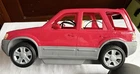 Mattel Barbie Ford  Escape SUV • Red Car w/ Adjustable Seats & Seatbelts • 2002