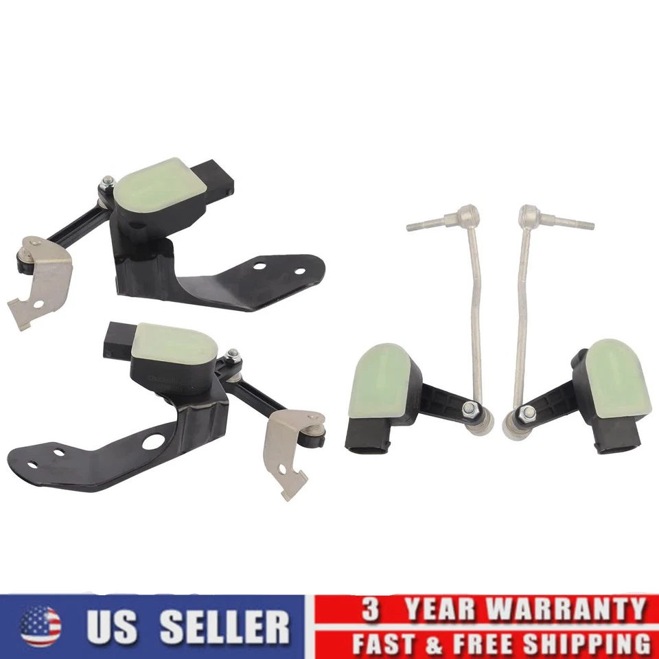 4pcs Front & Rear Height Level Sensors New Fit For 2004-10 Audi A8 Quattro L Foto 3 de 4