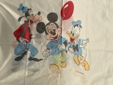 Wamsutta Mickey Mouse Pluto Donald Duck Disney Cotton Blend Pillowcase 375