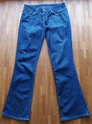 Neuw. Bootcut-Jeans Levis W30 L34 Bold Curve dunkelblau W29 long 36/38 Levi´s