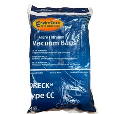 NEW Oreck Type CC Vacuum Bags EnviroCare Micro Filtration Vacuum Bags 8-Pack.
