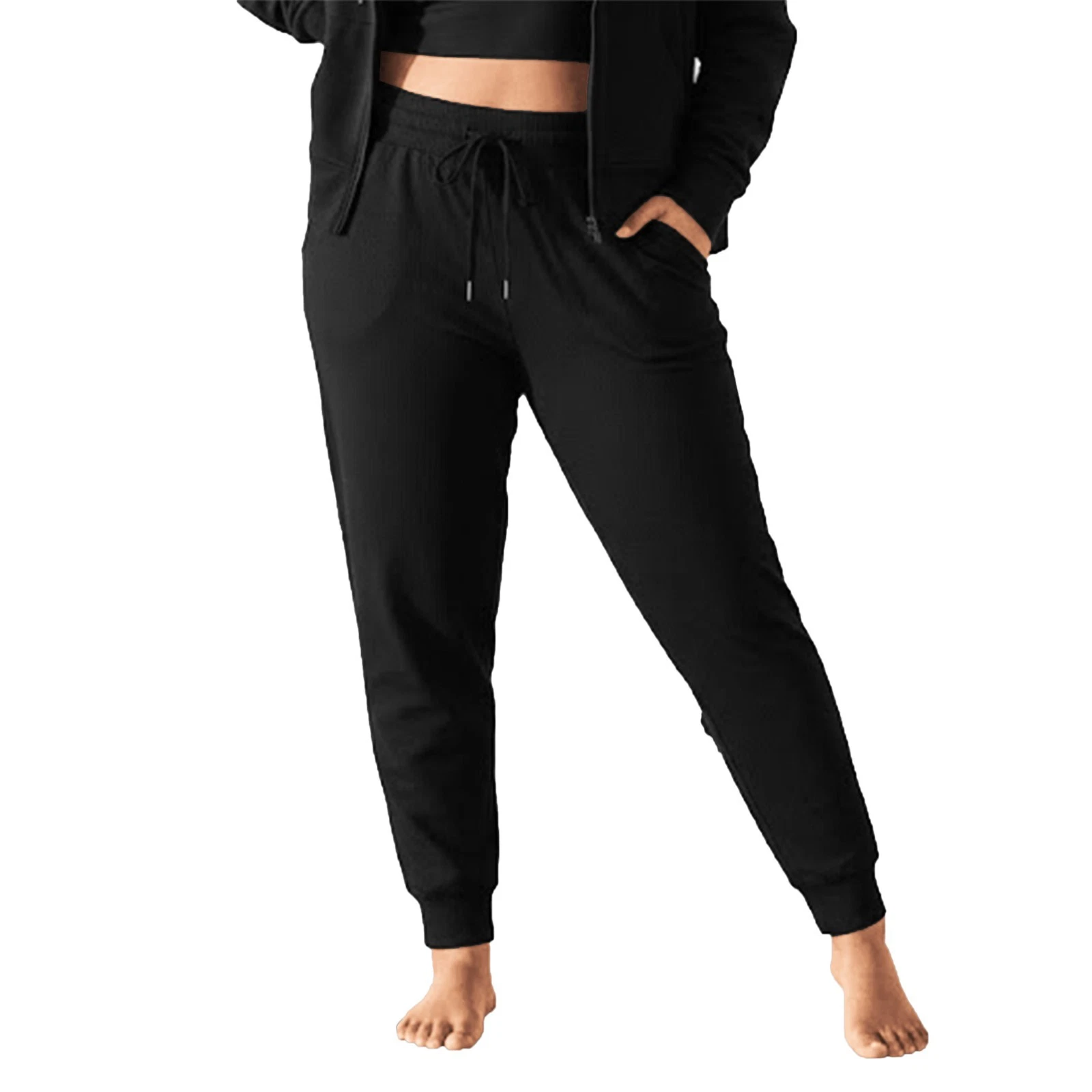 Lululemon Ready To Rulu Jogger Pants Rulu Plus Size 29 in Inseam Black 20 W5BXOS
