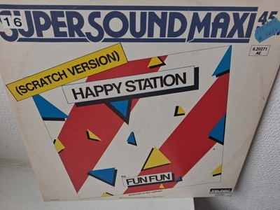 Fun Fun - Happy Station - Scratch Version - Vinyl Maxi Single 12''