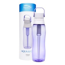 Aqualogis Aqua&Go Tritan Water bottle with filter - 750ml Lavender