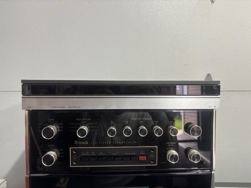 McIntosh C33 Stereo Preamplifier Made In USA Powers On As-Is