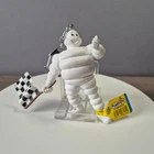 Michelin Man Figure Keyring Plastoy 3.5" 2004
