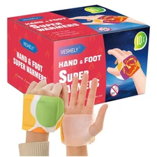 Hand Warmers - Air Activated Warmers 10 Packs (2 Warmers per Pack) Heated Glo...