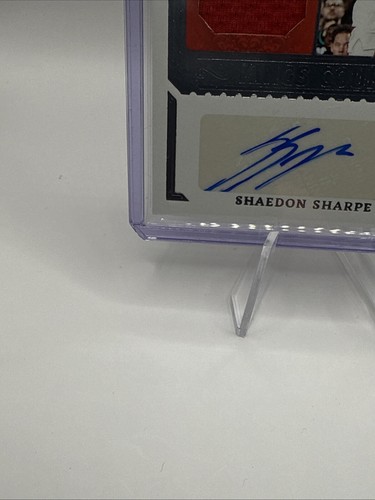 Maglia 2023-24 Panini Crown Royale Kings Court /99 Shaedon Sharpe #KCJ-SHP Auto - Foto 4 di 7