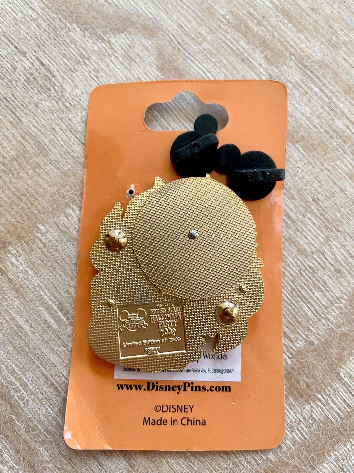 NUEVO RARO Prendedor Disney Maléfica Mickey Not So Scary Fiesta de Halloween 2008 MNSSHP Foto 3 de 3