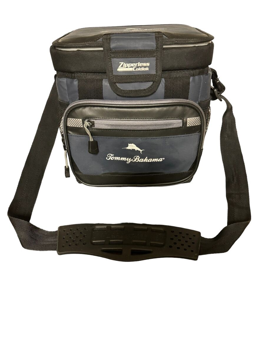 Tommy Bahama Zipperless Lunch Cooler Shoulder Bag 9 Cans Tommy Bahama Zipperless Lunch Cooler Shoulder Bag 9 Cans