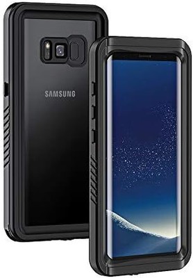 Samsung Galaxy S8+ Plus Case, IP68 Waterproof Dustproof Shockproof Case with Bui