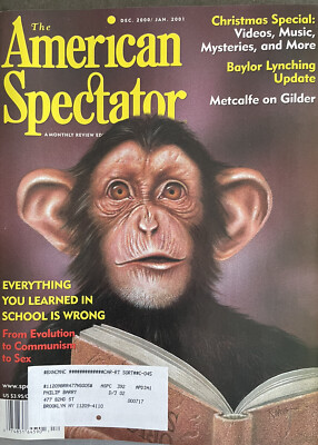 American Spectator Magazine-Dec. 2000- Campus Justice Goes Ape-Columbia Sex Code
