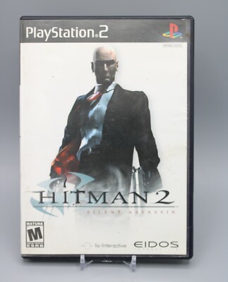 Hitman 2: Silent Assassin (Sony PlayStation 2, 2003) Tested & Works - A