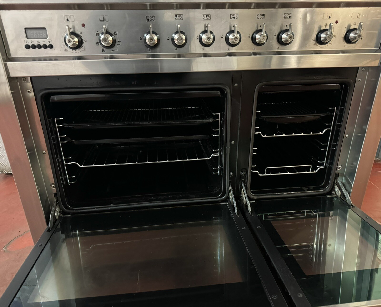 SMEG Opera A2 Dual Fuel Range Cooker. Stainless Steel. 100cm eBay