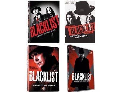 The Blacklist: The Complete Series Seasons 7-8-9-10 DVD US SELLER