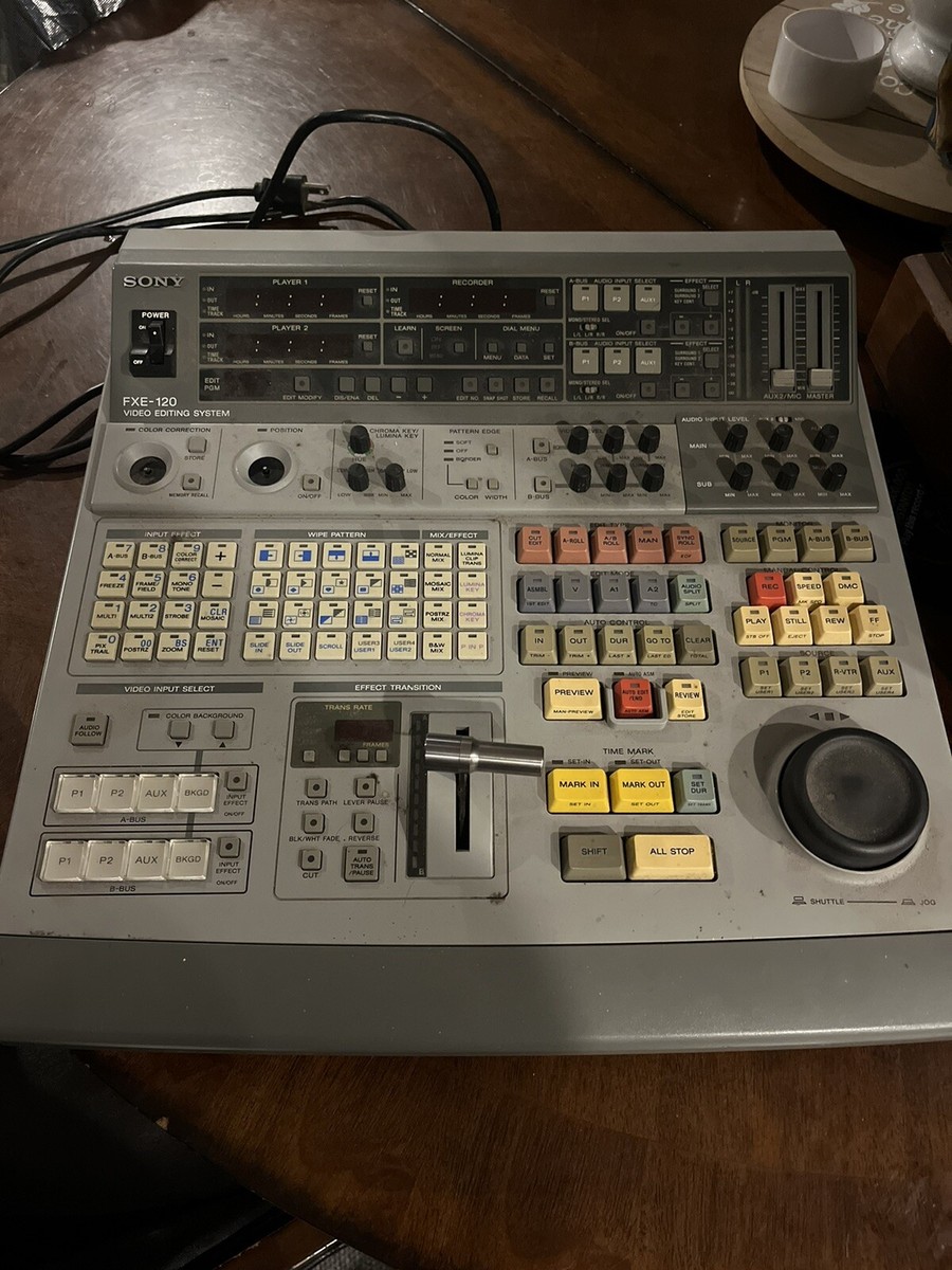 Vintage Sony FXE-120 Video Editing System USED | eBay