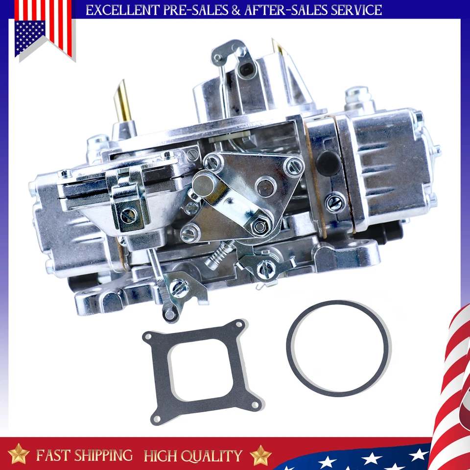 4 Barrel Carburetor 0-1850S Copy for Holley Street Warrior 600 CFM Manual 4160 Foto 2 de 4