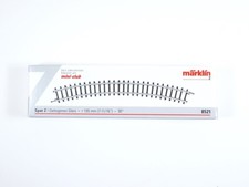 Gleis mini-club gebogen, Radius 195 mm, Märklin Z 8521 neu