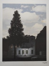 Firmato René Magritte - L'impero della luce - Certificato SPADEM Paris