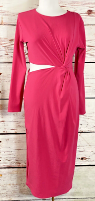 pink cut out dress zara This Pink Zara Midi Dress Practically Broke TikTok