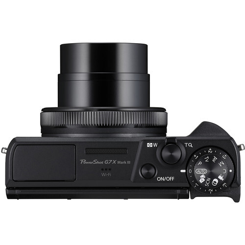 Canon PowerShot G7 X Mark III Digital Camera (Black) + 32GB + LED