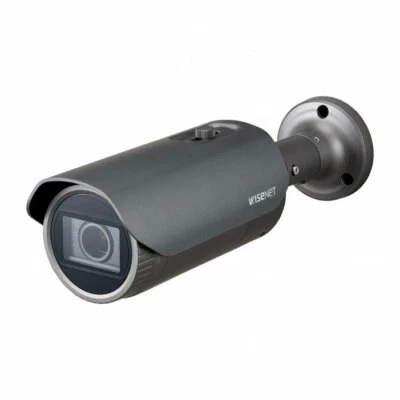Hanwha QNO-8080R 5 MP Network IR Bullet Camera with Motorized Varifocal Lens
