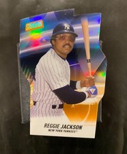2022 Tops Stadium Club Reggie Jackson Triumvirates  Orange 9/50 #T-1