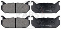A.B.S. 36796 Bremsbelagsatz, Scheibenbremse Hinten FüR Ford USA Mazda