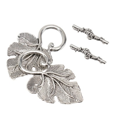 20 Sets Schnallen Legierung Anhänger Toggle Schmuck Verschlüsse