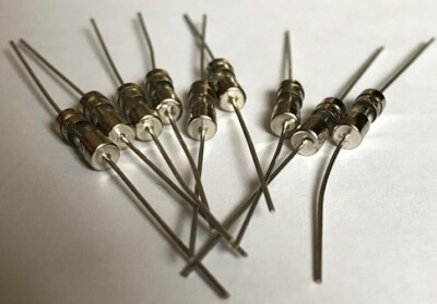 Fußblei GLAS Sicherung 8A langsam & F8A schnelles Blasen T8AL250V T8000mA 3,6x10 mm Axialverstärker