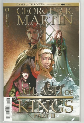 GEORGE R.R. MARTIN A CLASH OF KINGS * PART II # 1 * DYNAMITE ENTERTAINMENT