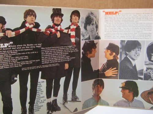 The Beatles Help Soundtrack Record Original Vintage Capital Records - Picture 8 of 11