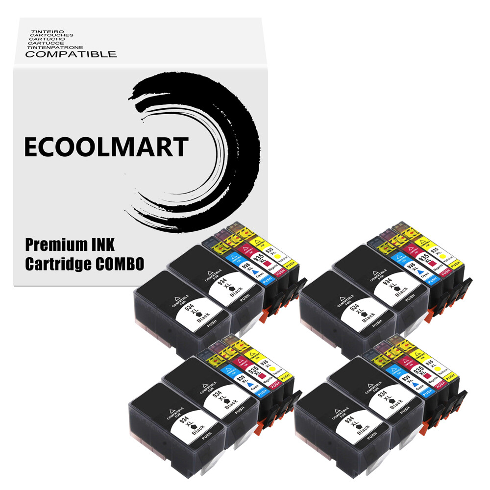 4SET4BK Ink Cartridge replace for HP 934XL 935XL Officejet 6812 6815 6820