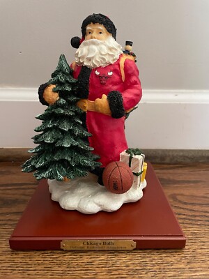 Chicago Bulls Santa Memory Company First in a Limited Series Figurine New