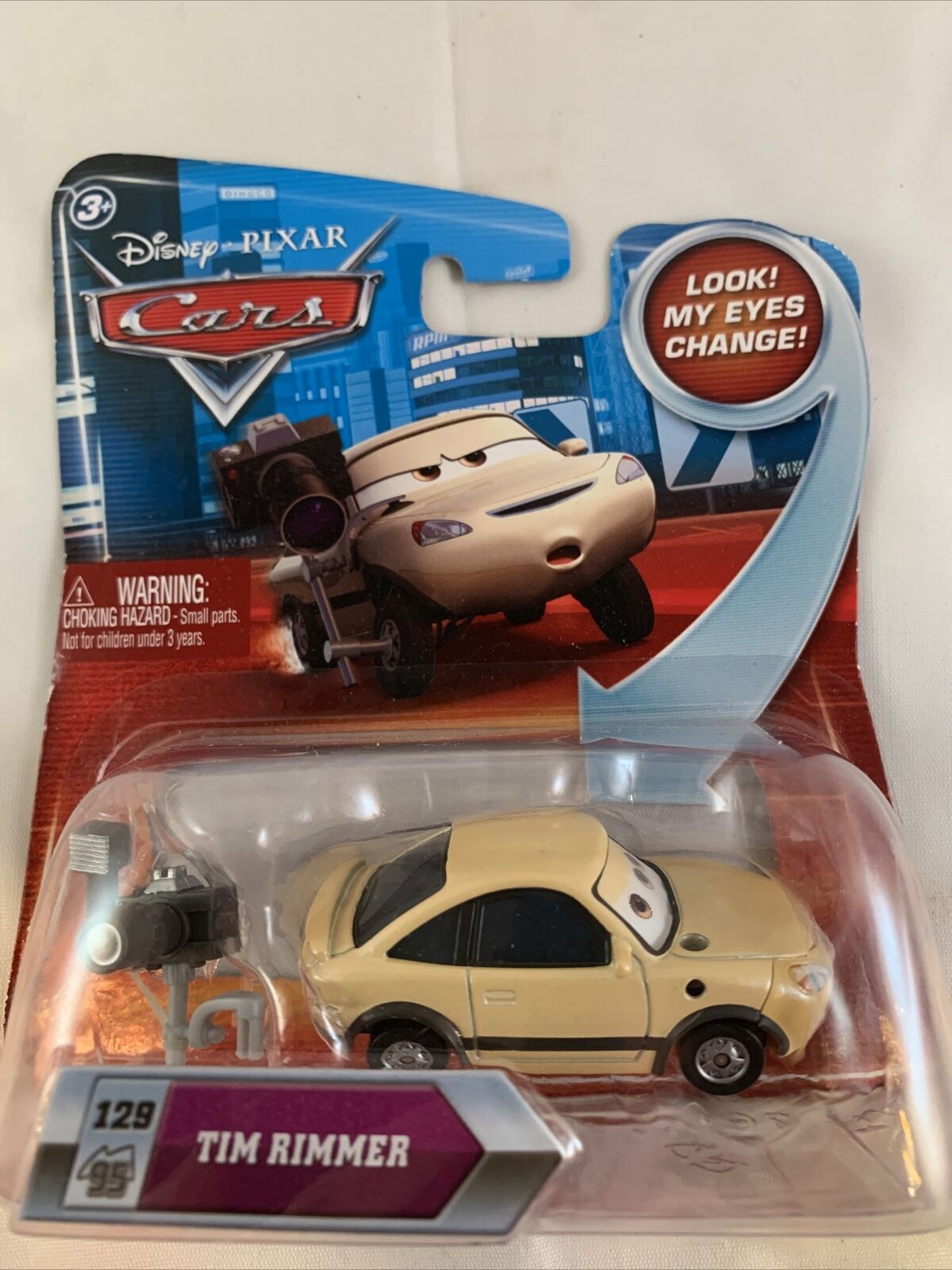 Disney Pixar Cars The World of Cars Lenticular Eyes Series 1