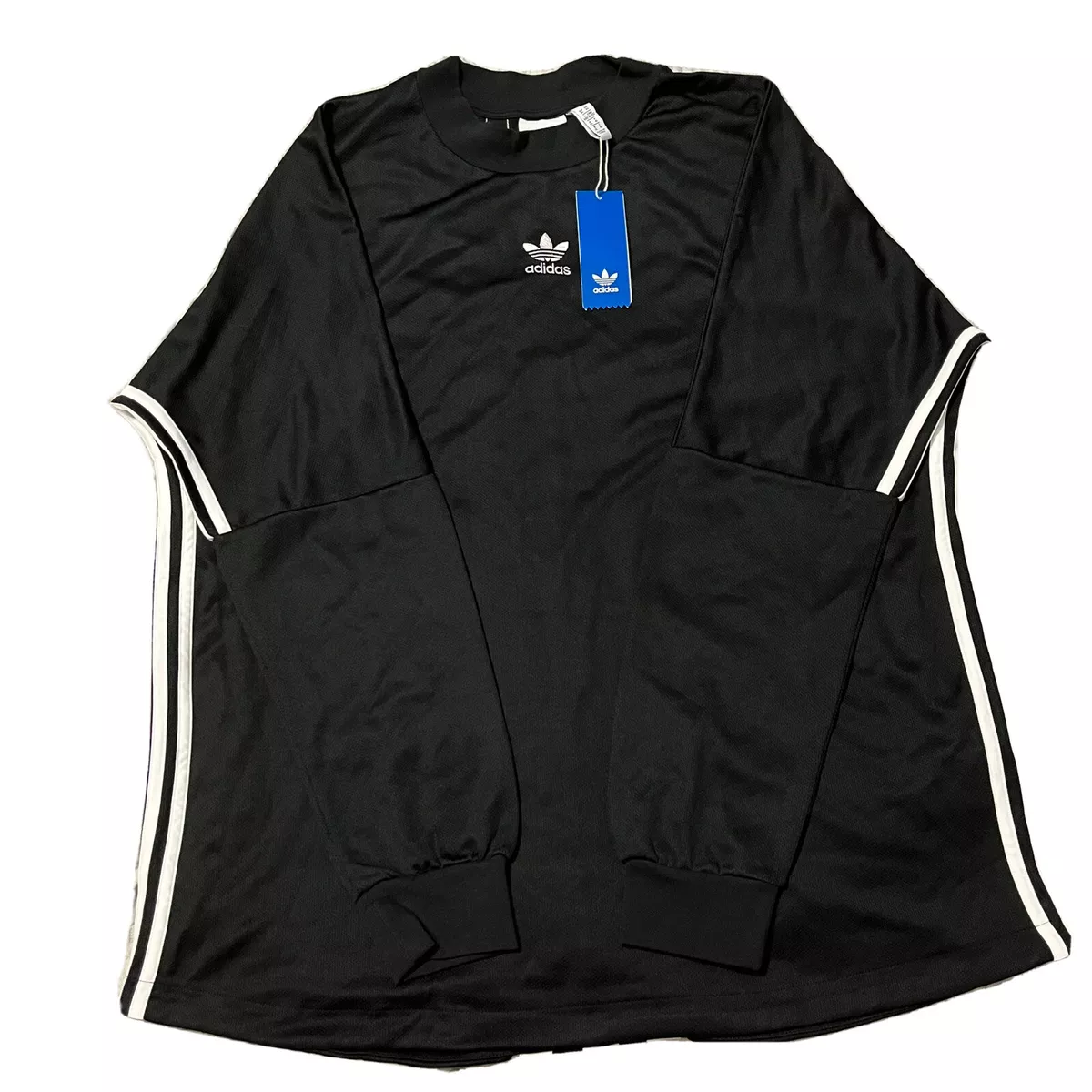 Adidas authentic stripe long sleeve jersey sale