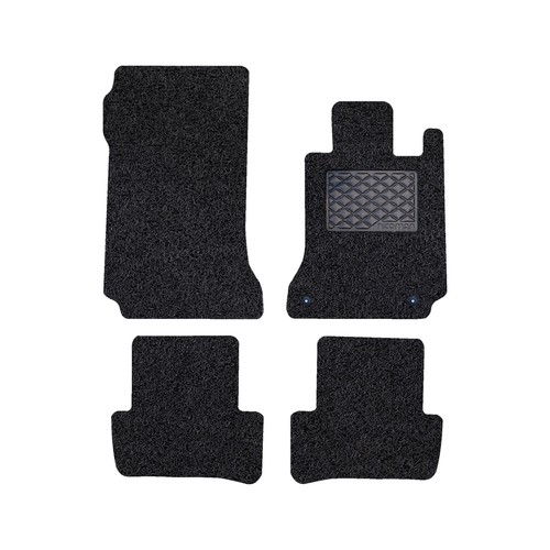 Mercedes C Class W204 2007-2014 GENUINE DELUXE Fitted Car Mats Black Set - Picture 6 of 15