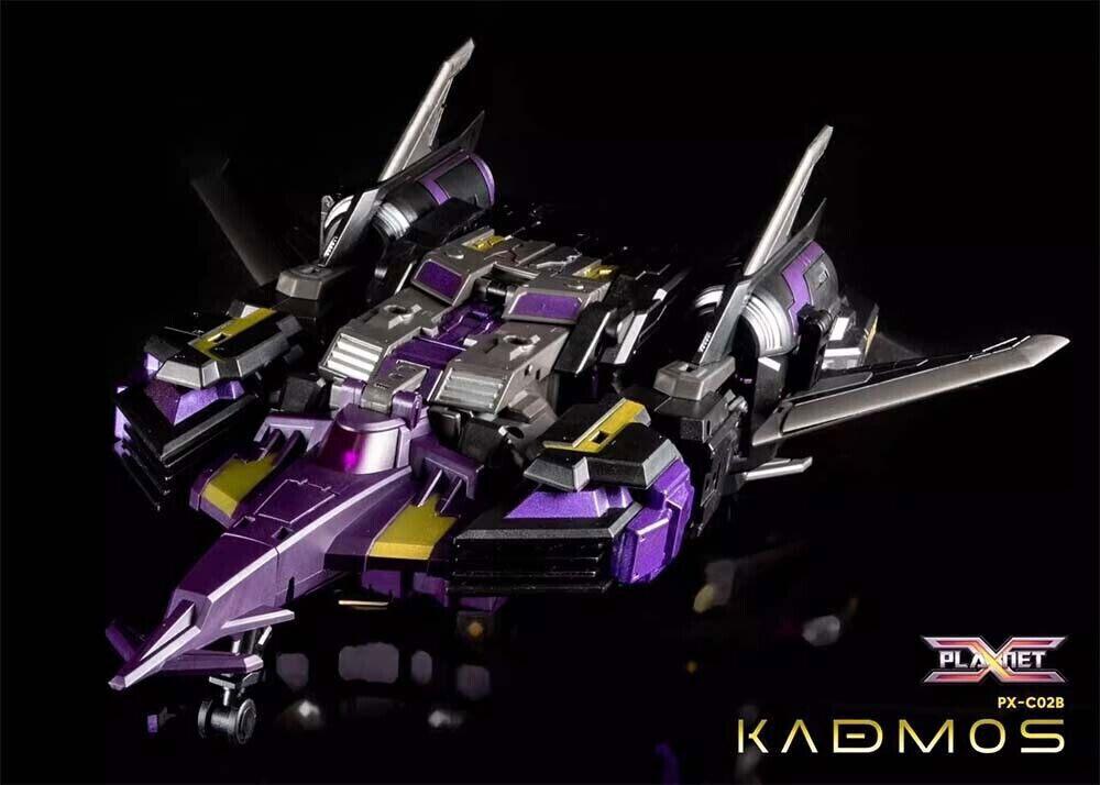 Planet X Toys Star Saber PX-C02B Kadmos Dark Versions Action