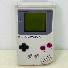 Nintendo GB hardware Game Boy DMG-01 main unit gray first generation retro