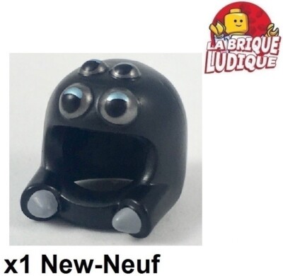 Lego 1x Minifiguren Headgear Helm Helmet Spinne Spider Auge Augen schwarz 35690pb01
