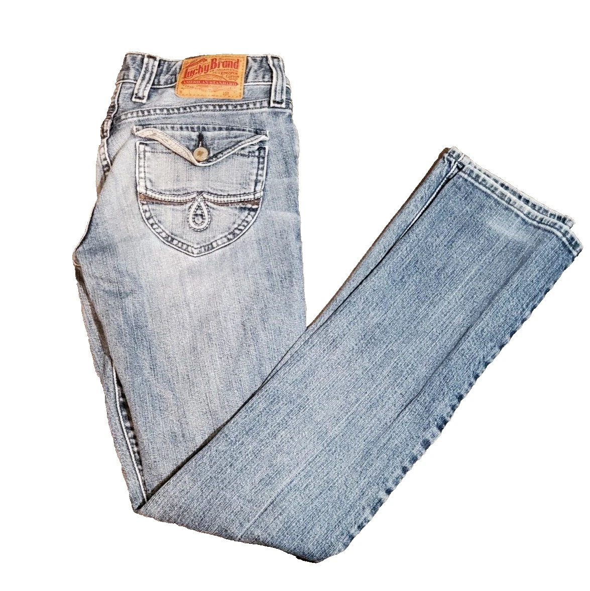 Used lucky brand clearance jeans