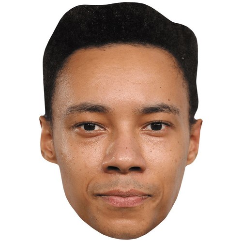 Masque Grand Format "Leon Marchand (Smile) Big Head" - Neuf, Découpage En Carton